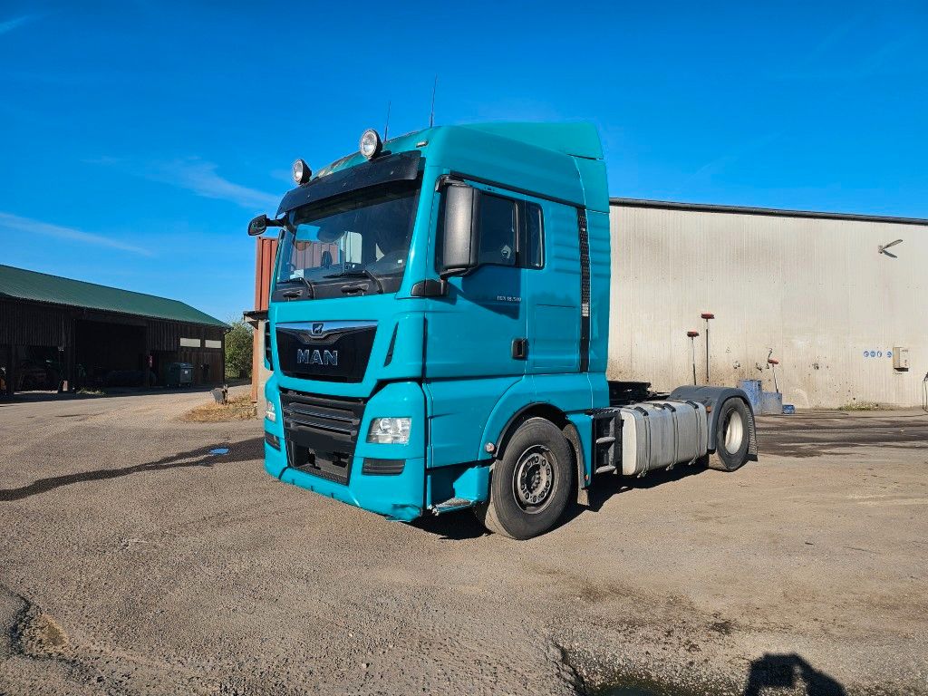MAN 18.510 TGX mit Drum Kompressor + 2 Kreis Hydr.