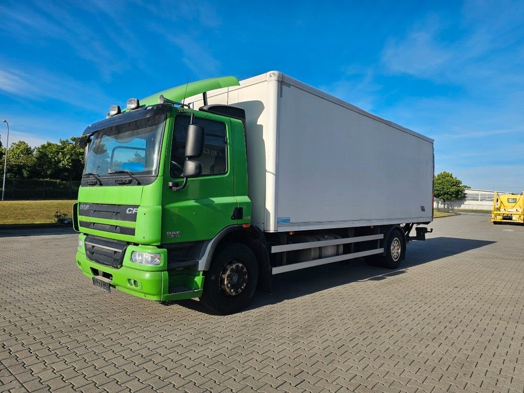 DAF CF 300, 19 to, Koffer 7.300 mm, Türen + Ladebord