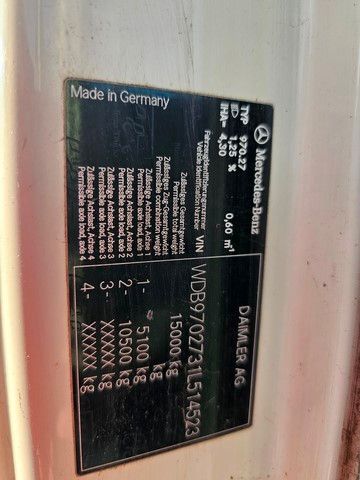 Fahrzeugabbildung Mercedes-Benz 1524, 2 Kammern, Geesink-Norba, Diesel