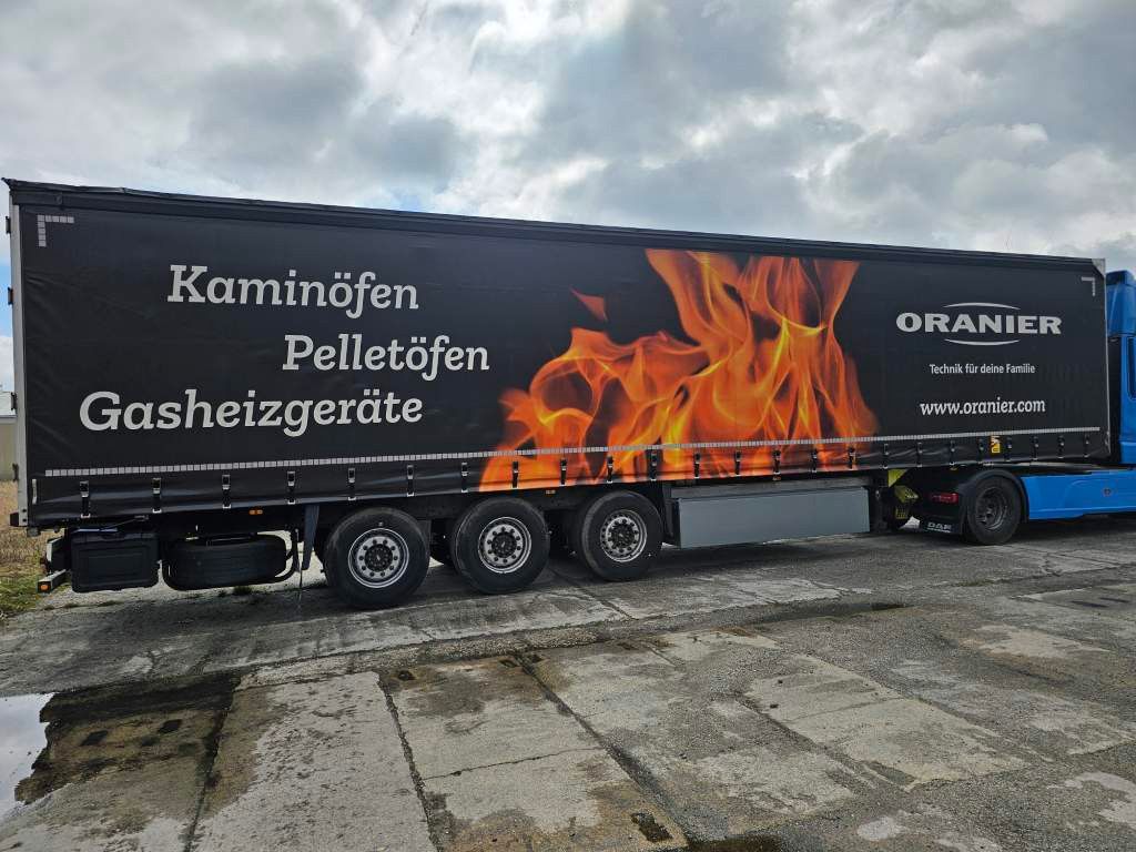 Fahrzeugabbildung Schmitz Cargobull Gardine, 9,00 m Coiler, Chassis feuerverzinkt