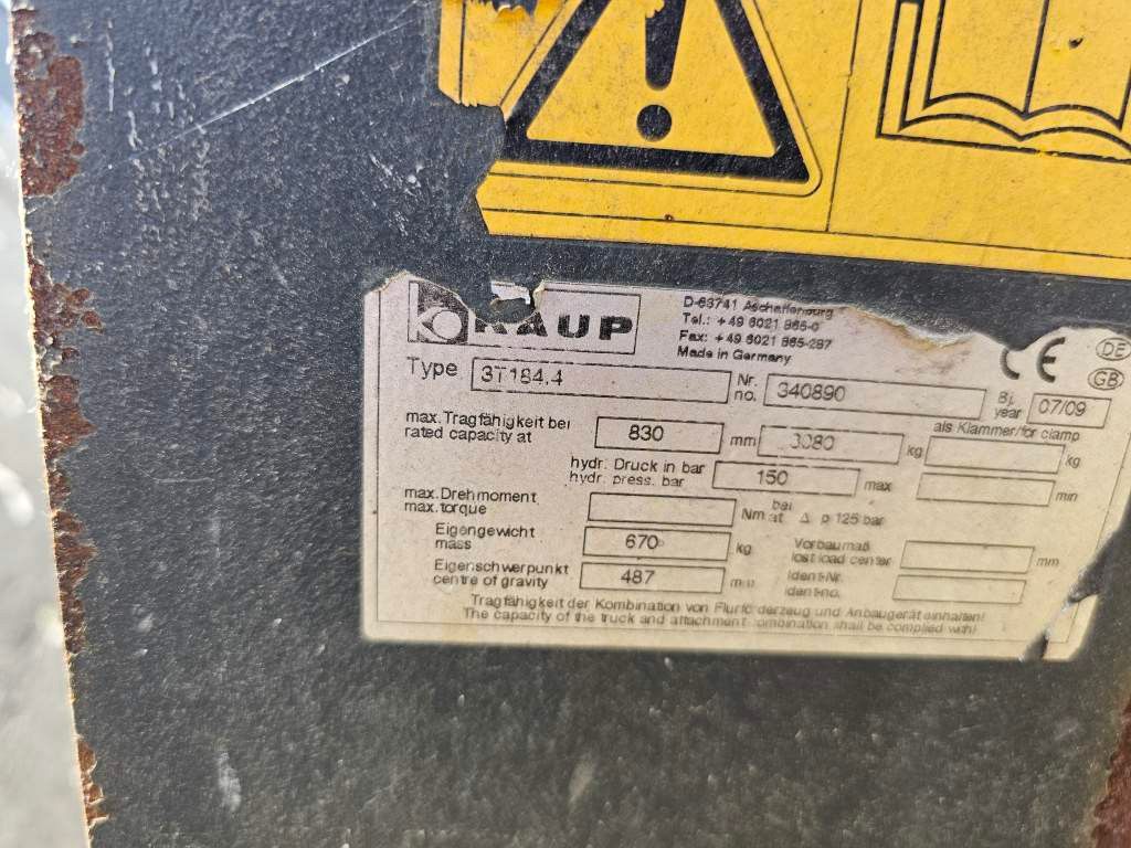 Fahrzeugabbildung Linde H30D Stapler mit Hochkippschaufel
