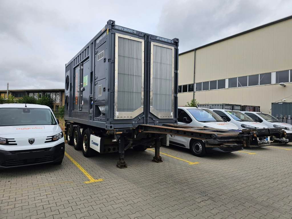 Fahrzeugabbildung Krone Container Chassis Heck- und Mittelauszug, Lift