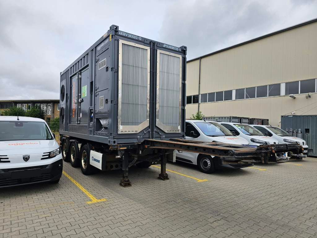 Fahrzeugabbildung Krone Container Chassis Heck- und Mittelauszug, Lift