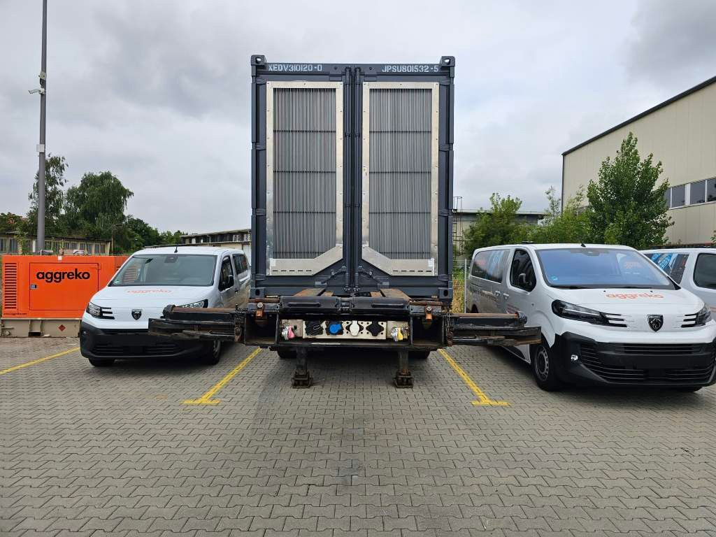Fahrzeugabbildung Krone Container Chassis Heck- und Mittelauszug, Lift
