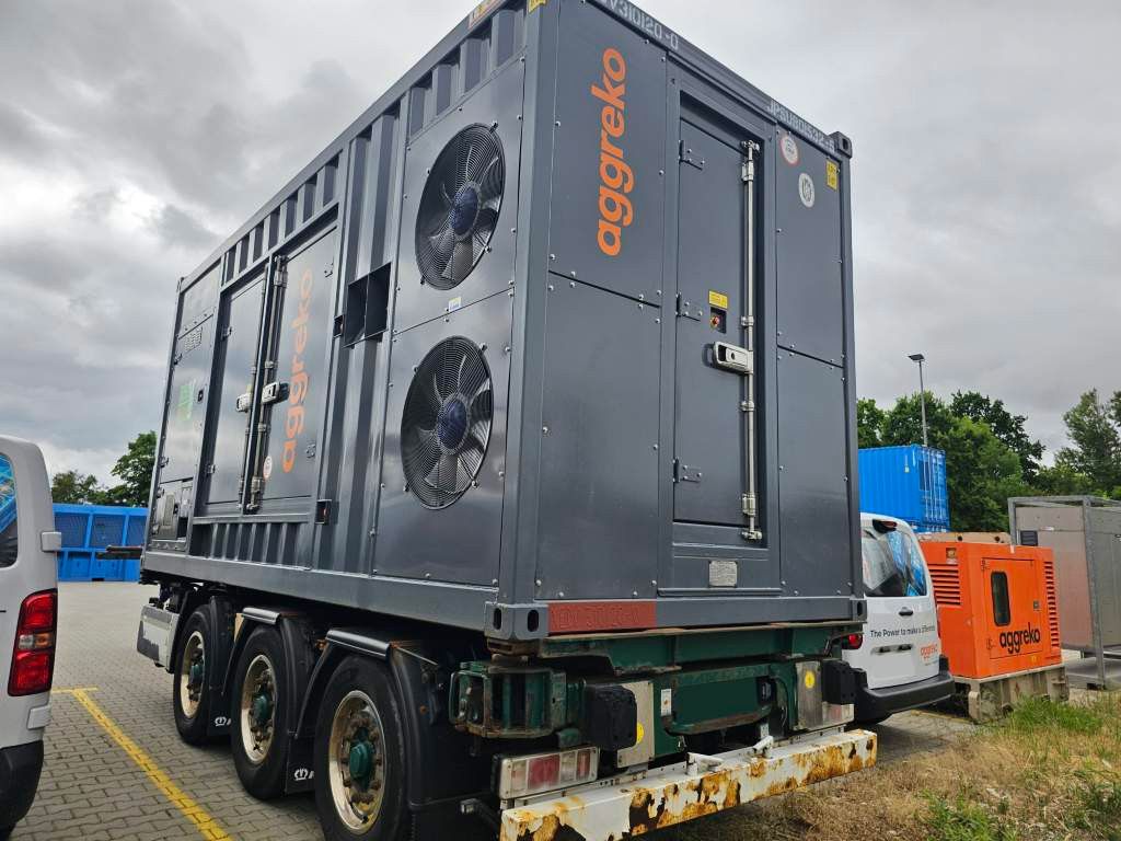 Fahrzeugabbildung Krone Container Chassis Heck- und Mittelauszug, Lift