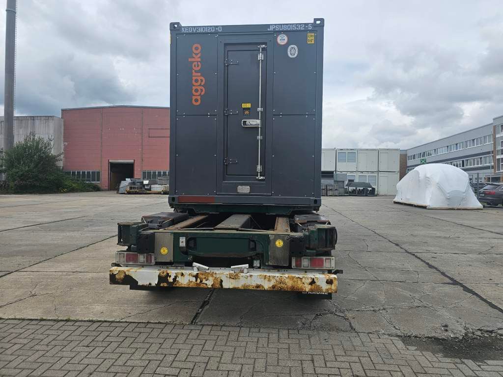 Fahrzeugabbildung Krone Container Chassis Heck- und Mittelauszug, Lift