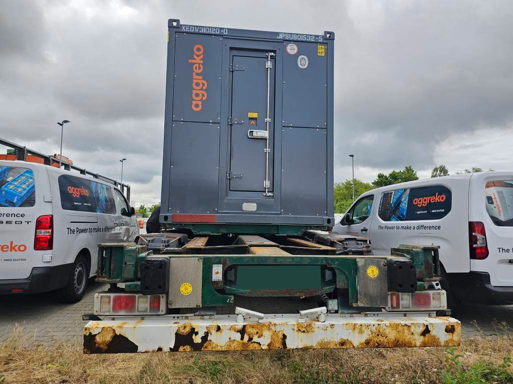 Fahrzeugabbildung Krone Container Chassis Heck- und Mittelauszug, Lift