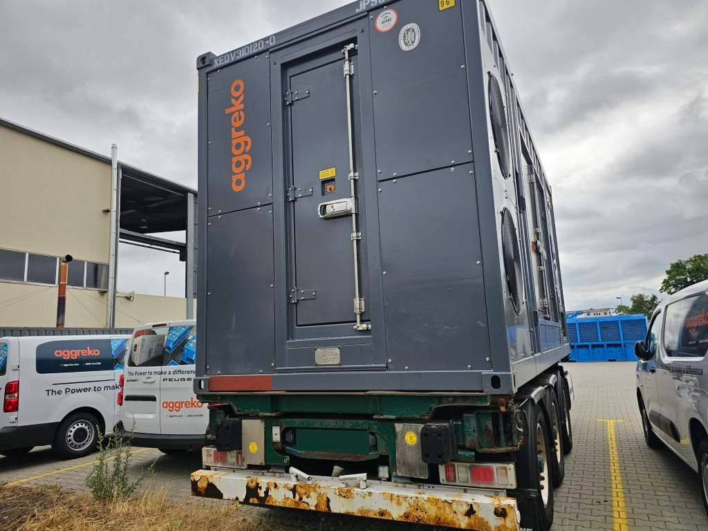 Fahrzeugabbildung Krone Container Chassis Heck- und Mittelauszug, Lift