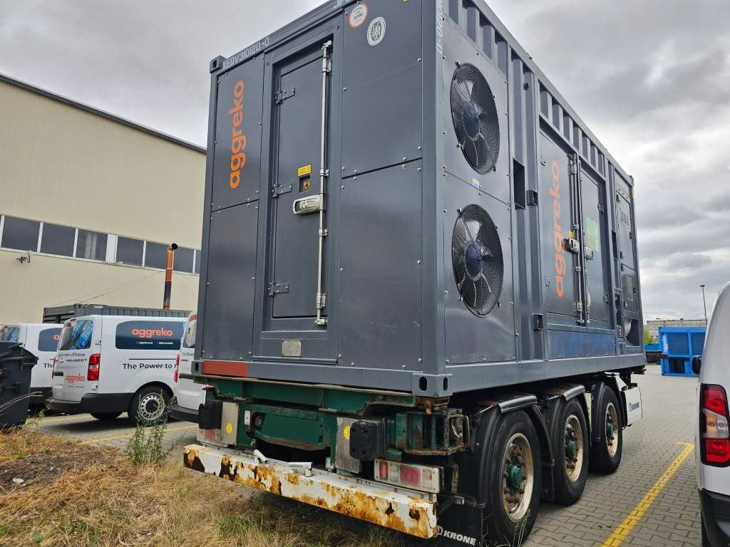 Fahrzeugabbildung Krone Container Chassis Heck- und Mittelauszug, Lift