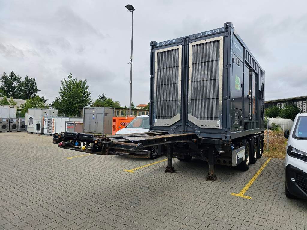 Fahrzeugabbildung Krone Container Chassis Heck- und Mittelauszug, Lift