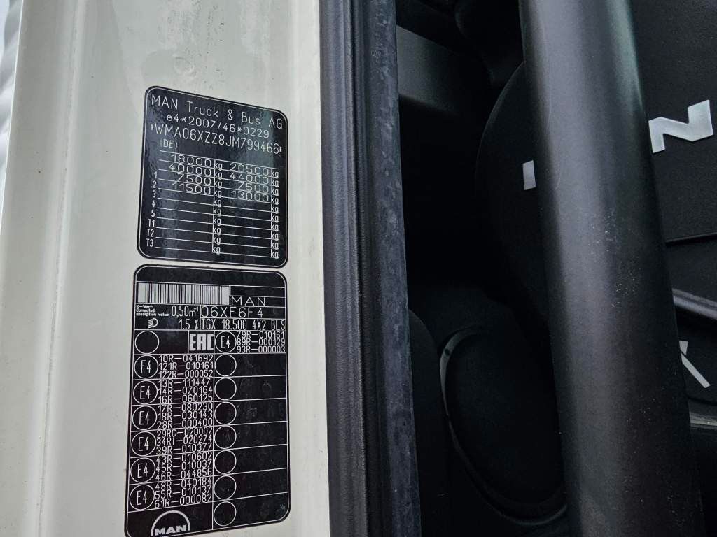 Fahrzeugabbildung MAN 18.500 TGX Standard, Euro 6, Klima Automat, Navi