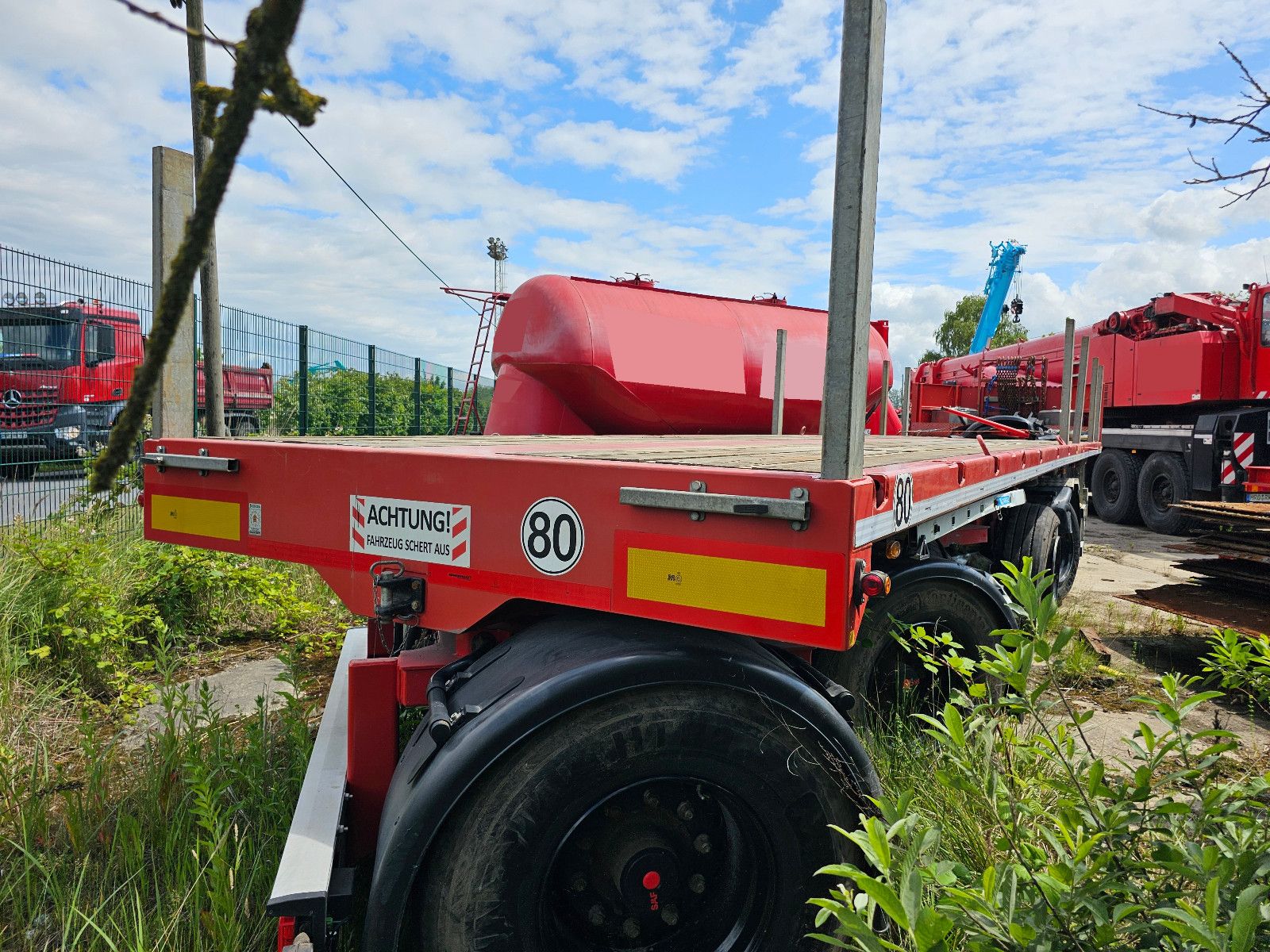 Fahrzeugabbildung Faymonville Cargomax F-S45-1AAf Unfall. 5 Achser