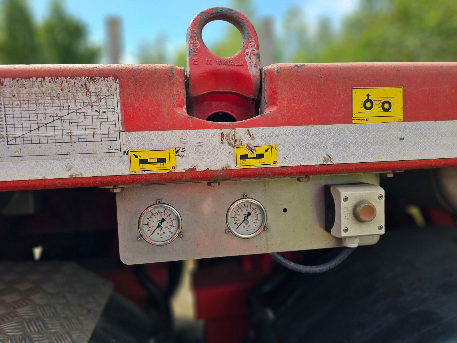 Fahrzeugabbildung Faymonville Cargomax F-S45-1AAf Unfall. 5 Achser