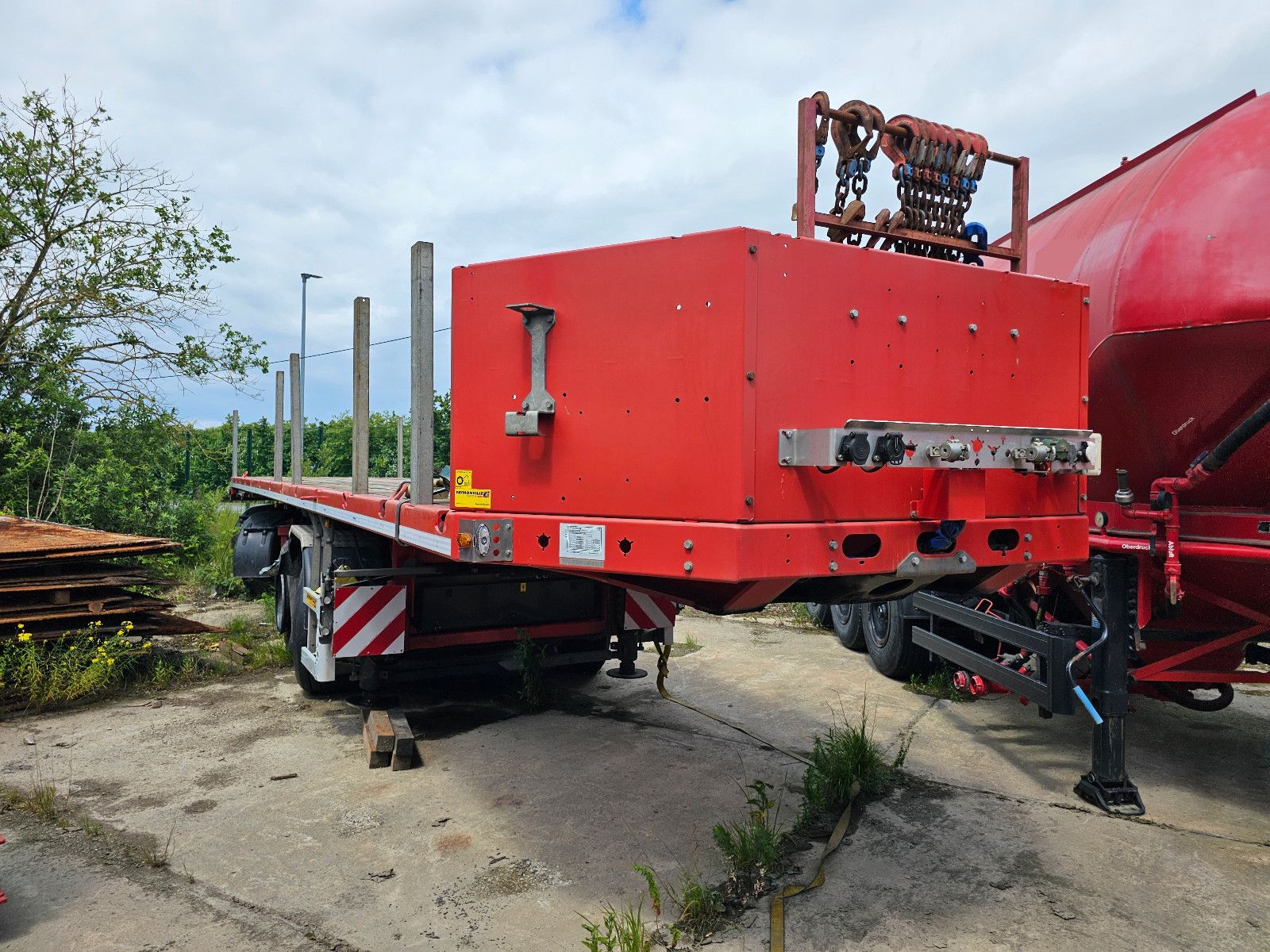 Fahrzeugabbildung Faymonville Cargomax F-S45-1AAf Unfall. 5 Achser