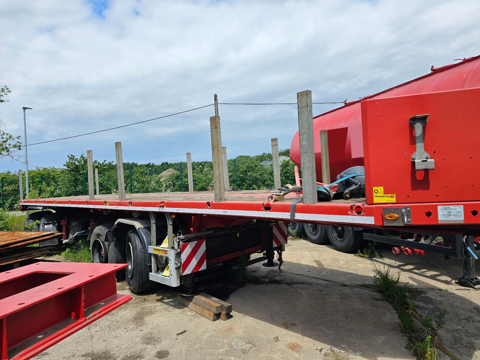 Fahrzeugabbildung Faymonville Cargomax F-S45-1AAf Unfall. 5 Achser