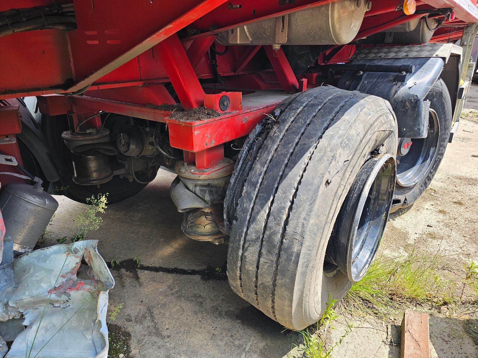 Fahrzeugabbildung Faymonville Cargomax F-S45-1AAf Unfall. 5 Achser
