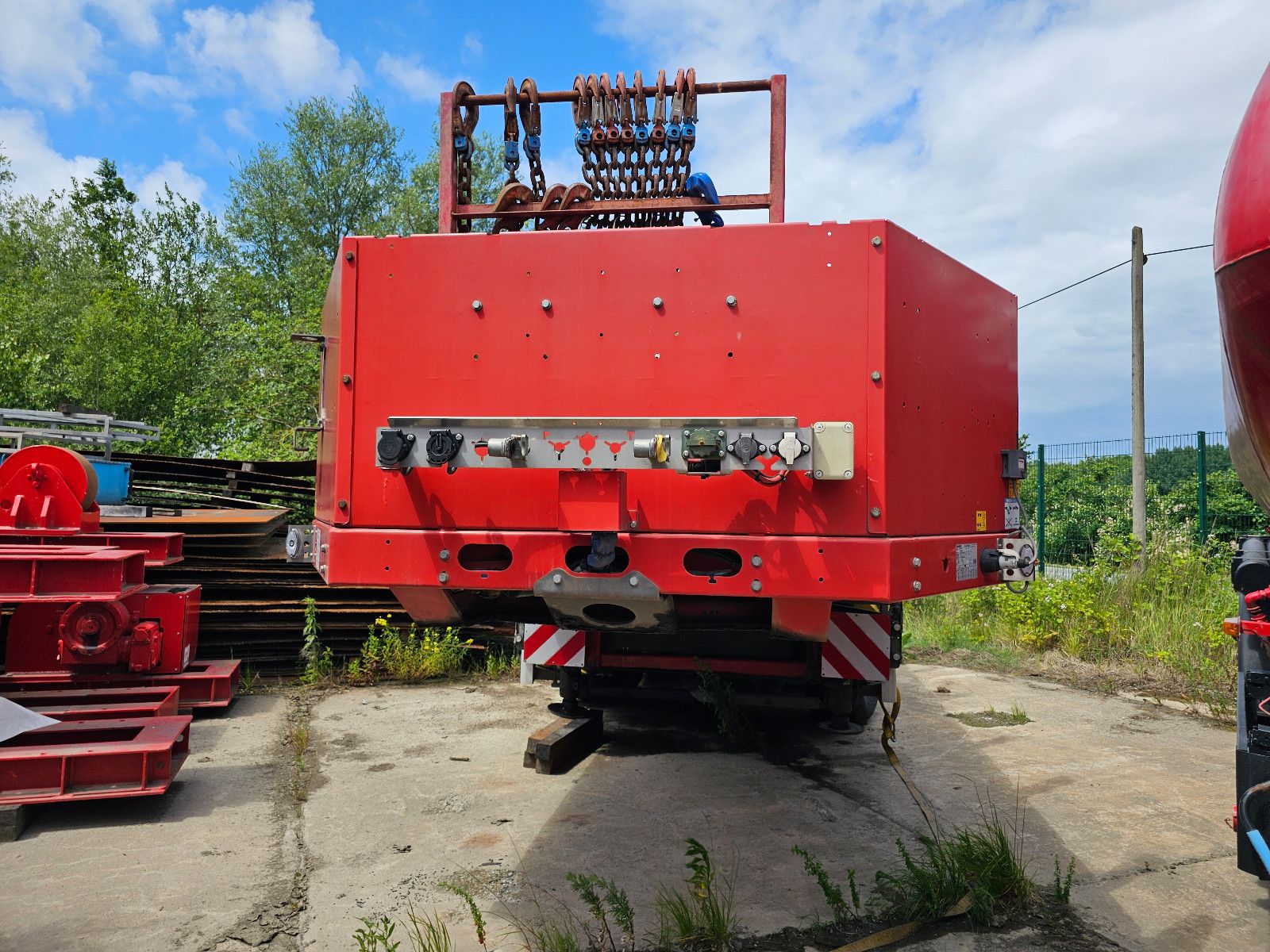 Fahrzeugabbildung Faymonville Cargomax F-S45-1AAf Unfall. 5 Achser