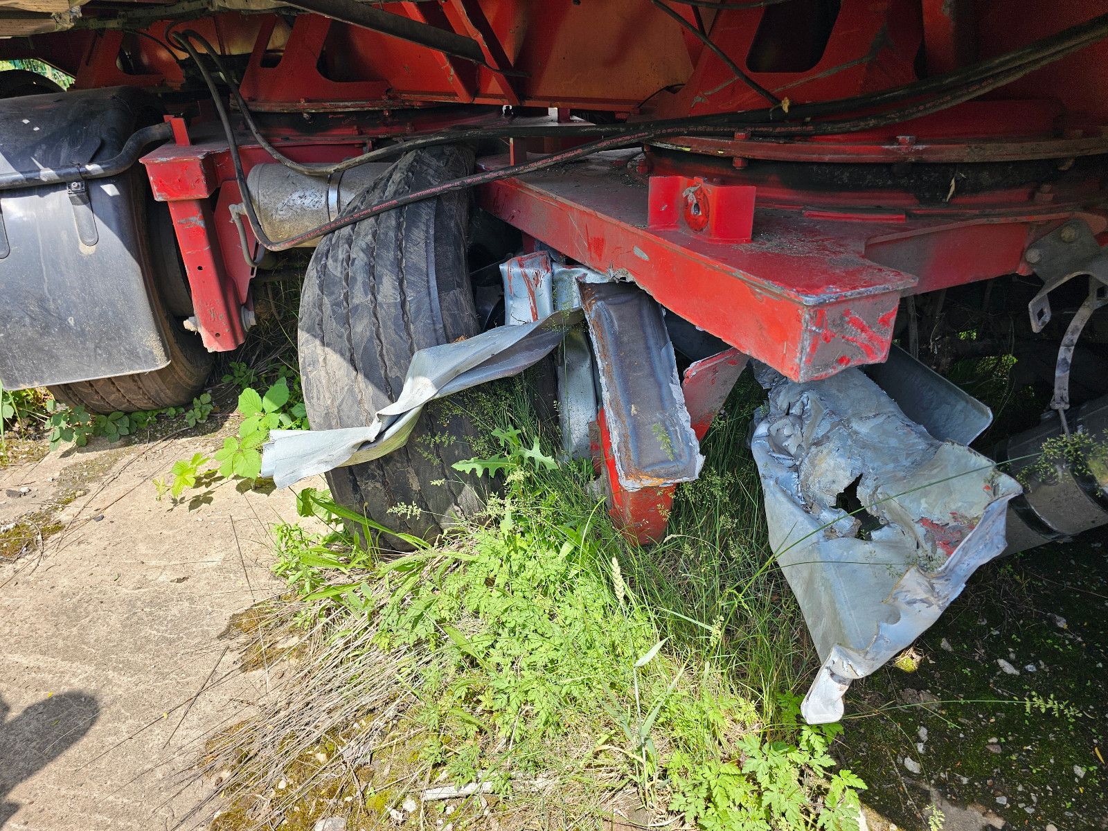 Fahrzeugabbildung Faymonville Cargomax F-S45-1AAf Unfall. 5 Achser