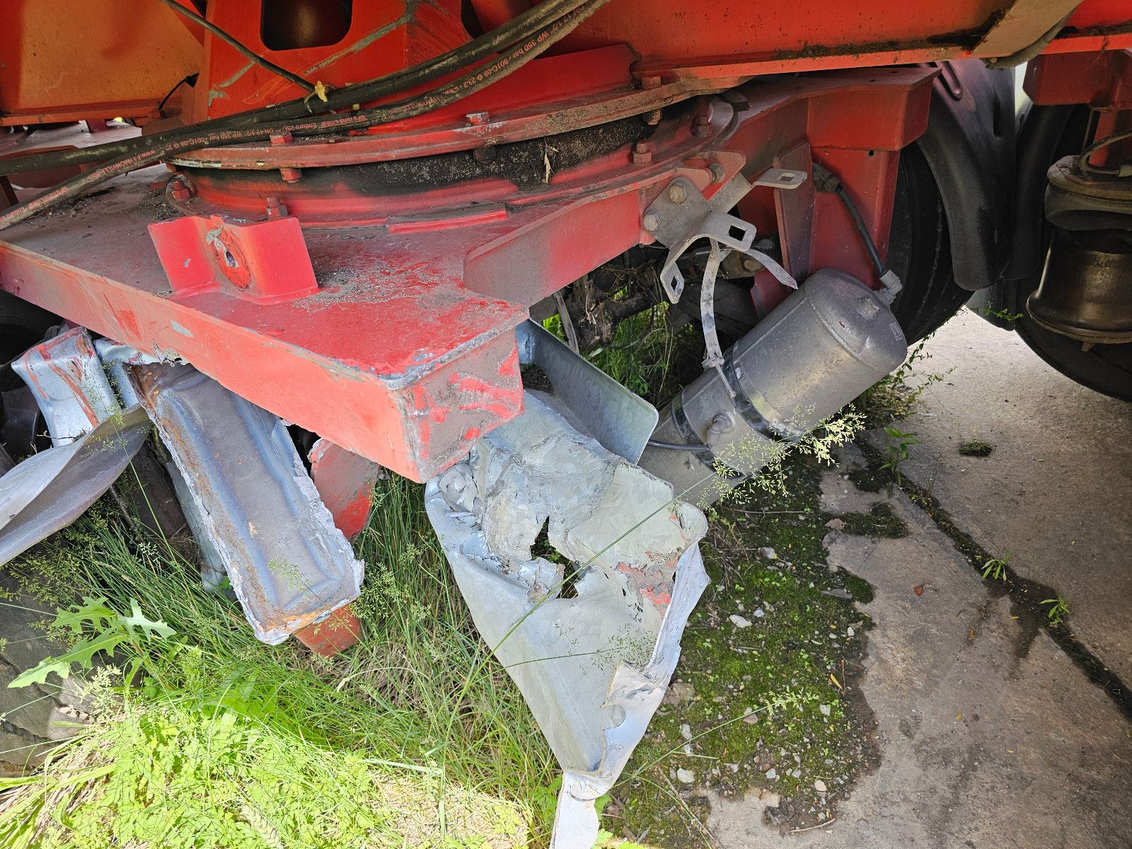 Fahrzeugabbildung Faymonville Cargomax F-S45-1AAf Unfall. 5 Achser