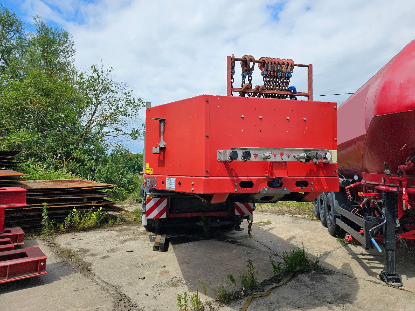 Fahrzeugabbildung Faymonville Cargomax F-S45-1AAf Unfall. 5 Achser