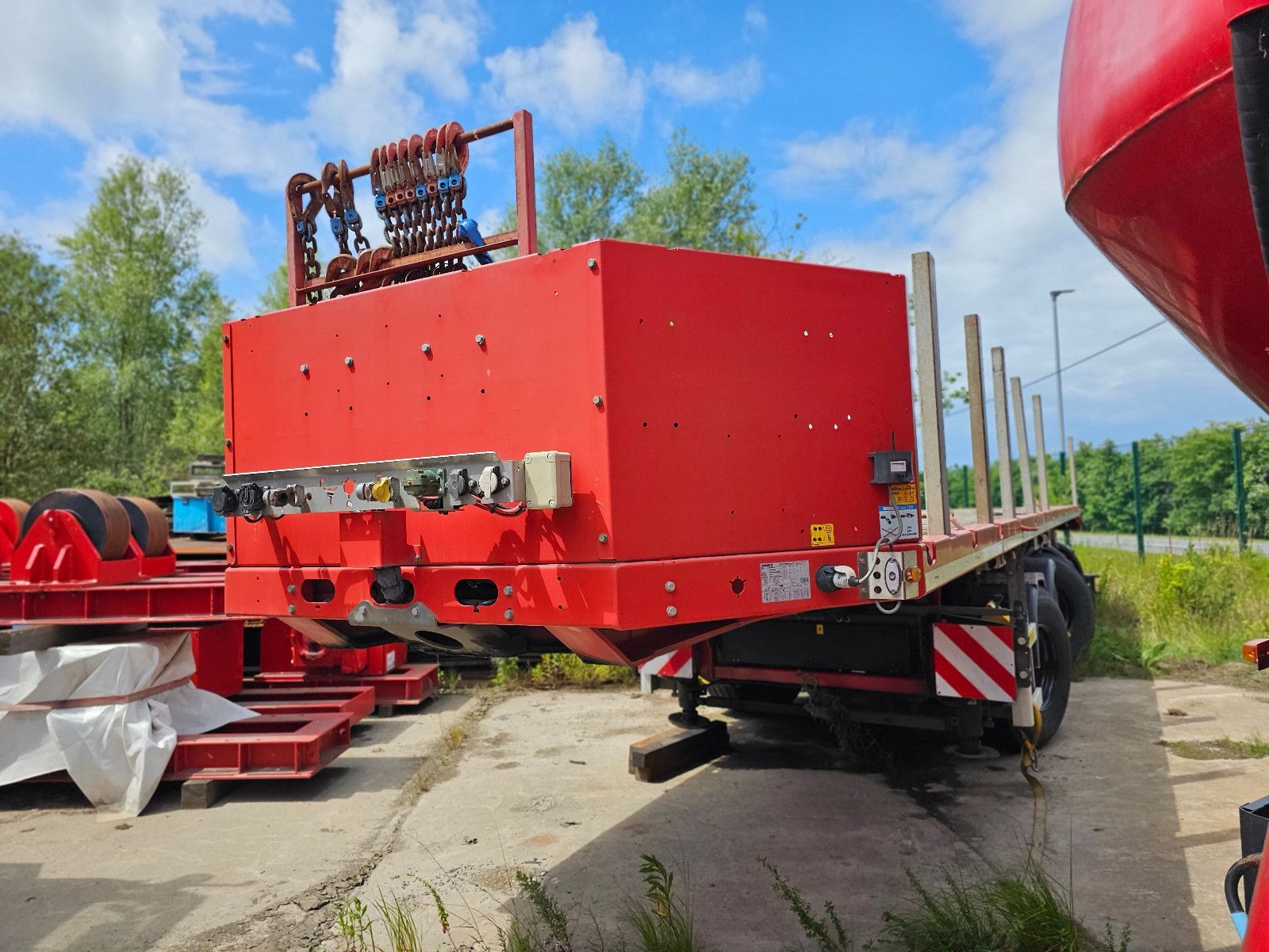 Fahrzeugabbildung Faymonville Cargomax F-S45-1AAf Unfall. 5 Achser