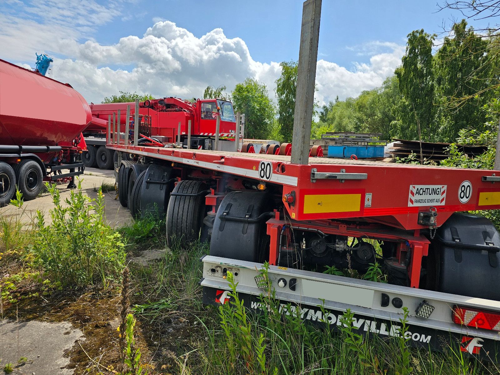 Fahrzeugabbildung Faymonville Cargomax F-S45-1AAf Unfall. 5 Achser