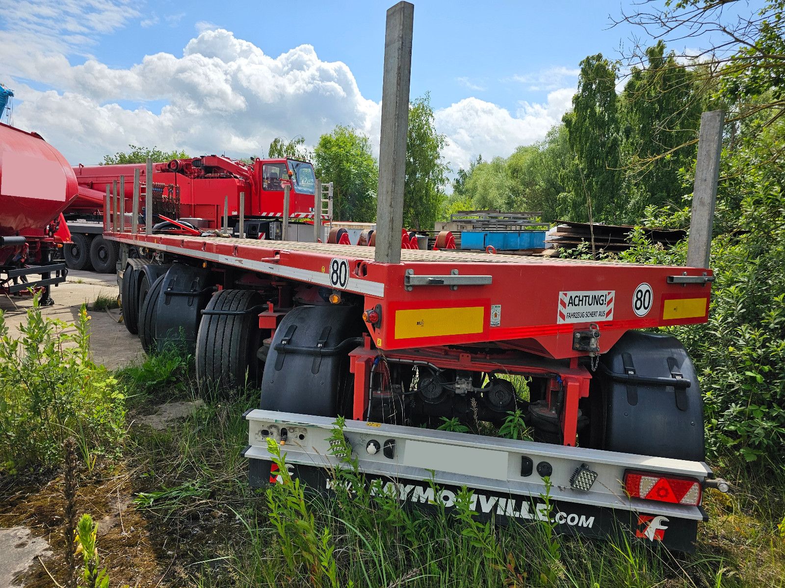 Fahrzeugabbildung Faymonville Cargomax F-S45-1AAf Unfall. 5 Achser