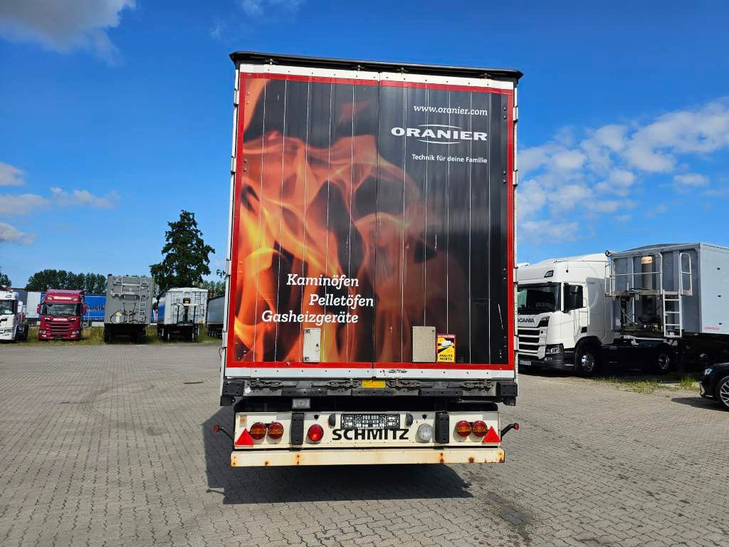 Fahrzeugabbildung Schmitz Cargobull Gardine, Stand,Chassis feuerverzinkt,Zollschnurr