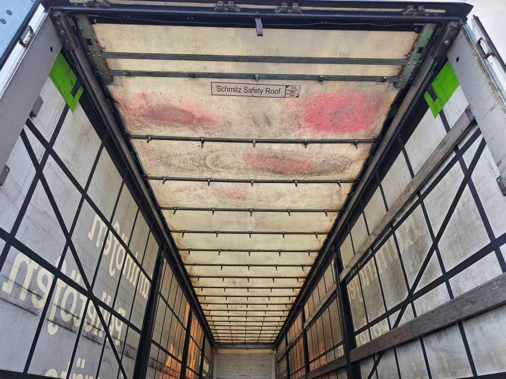 Fahrzeugabbildung Schmitz Cargobull Gardine, Stand,Chassis feuerverzinkt,Zollschnurr