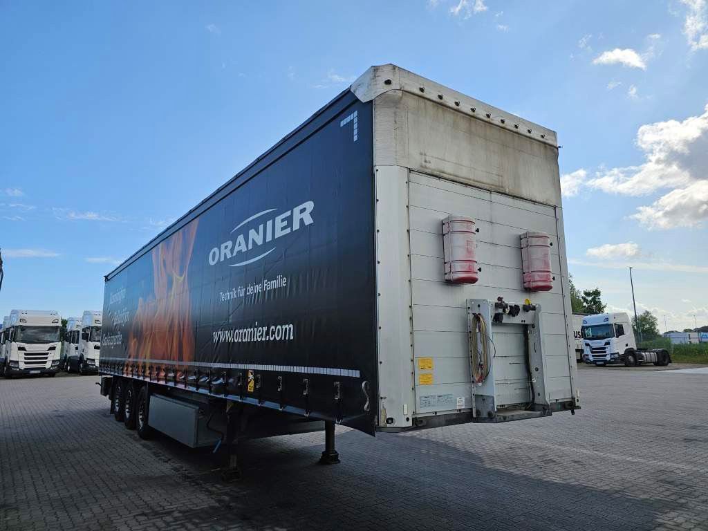 Fahrzeugabbildung Schmitz Cargobull Gardine, Stand,Chassis feuerverzinkt,Zollschnurr