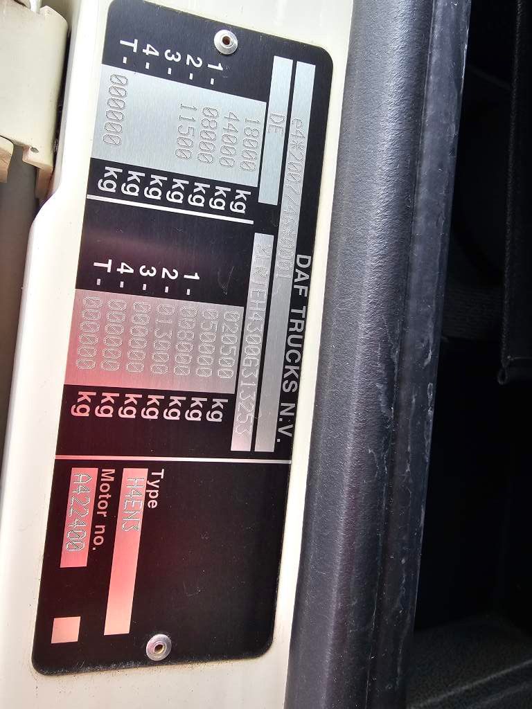 Fahrzeugabbildung DAF XF 530 SSC, Kipphydraulik, ZF Intarder