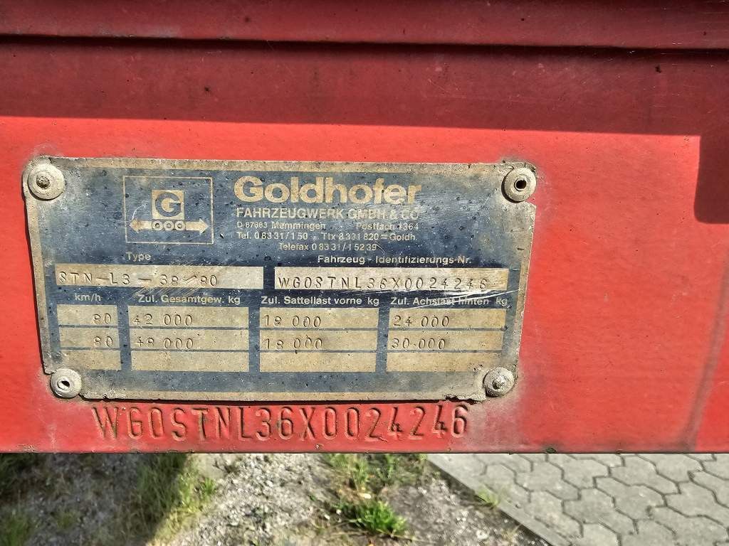 Fahrzeugabbildung Goldhofer Teleskop-Tieflader bis 18.300 mm,  STN-L3-38/80