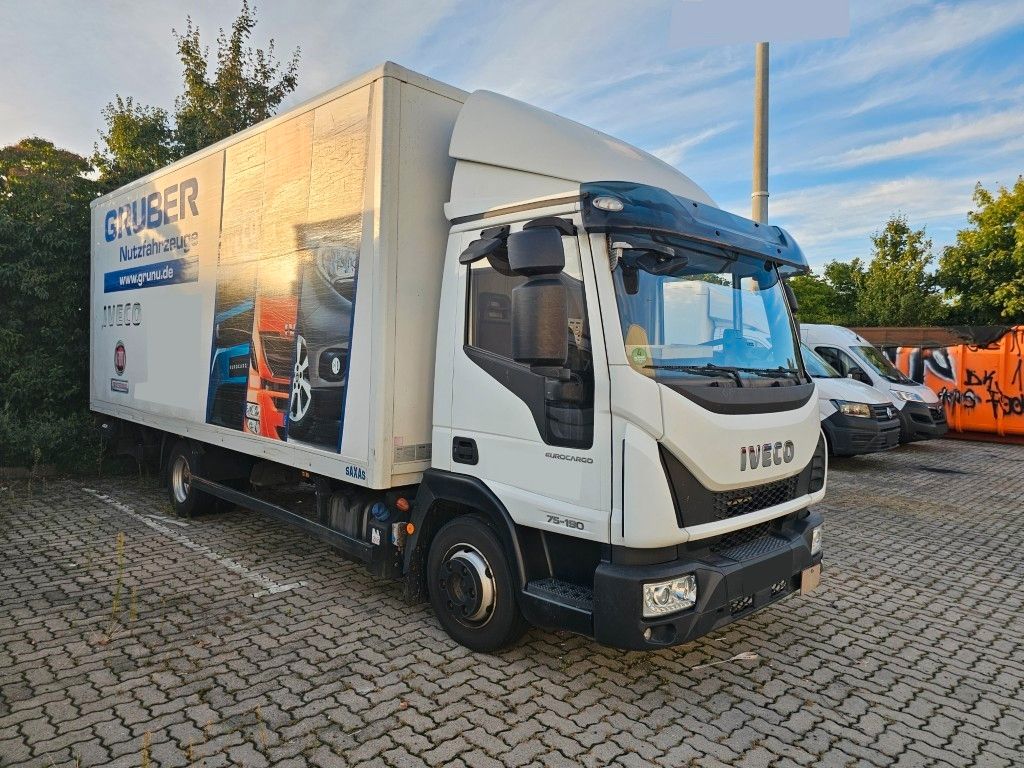 Iveco 75E190 Koffer mit LBW, Klima, Abstandstempomat