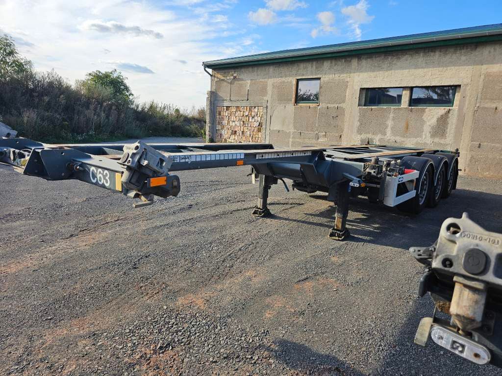 Fahrzeugabbildung Vanhool Vario Containerchassis Mittel- und Heckausschub