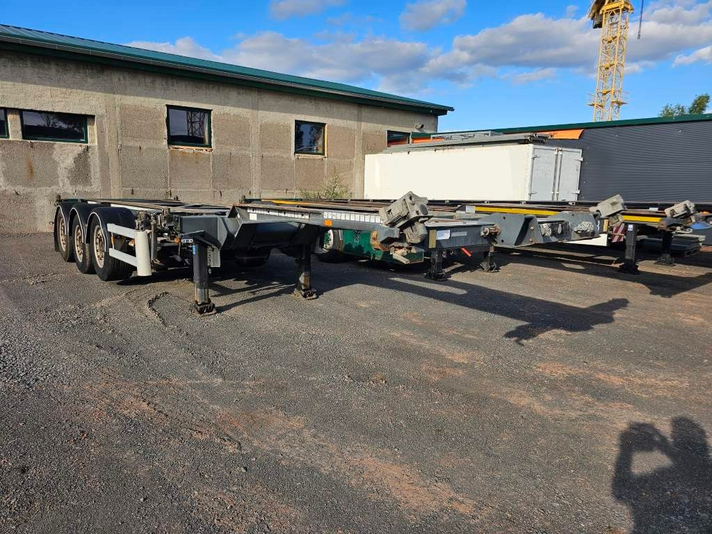 Fahrzeugabbildung Vanhool Vario Containerchassis Mittel- und Heckausschub