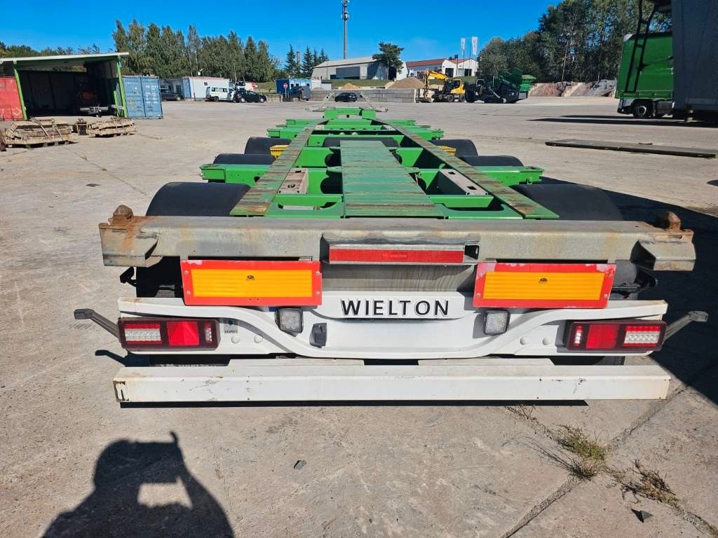Fahrzeugabbildung Wielton Vario Containerchassis, Reifendruckkontrolle