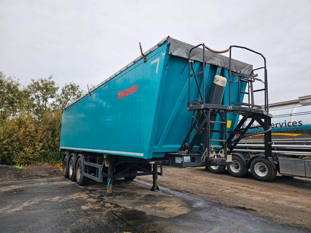 Reisch 50 cbm Alumulde, Lift, Kornschieber