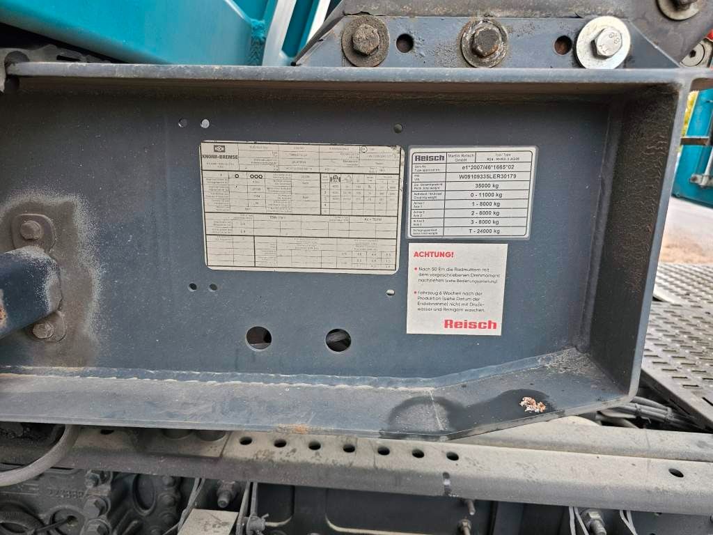 Fahrzeugabbildung Reisch 50 cbm, Pendelklappe, Lift, Lastmanometer, BPW