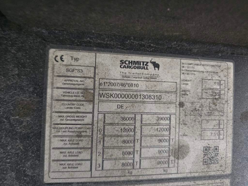 Fahrzeugabbildung Schmitz Cargobull 25 cbm Thermo-Mulde, Lift, ALCOA LM