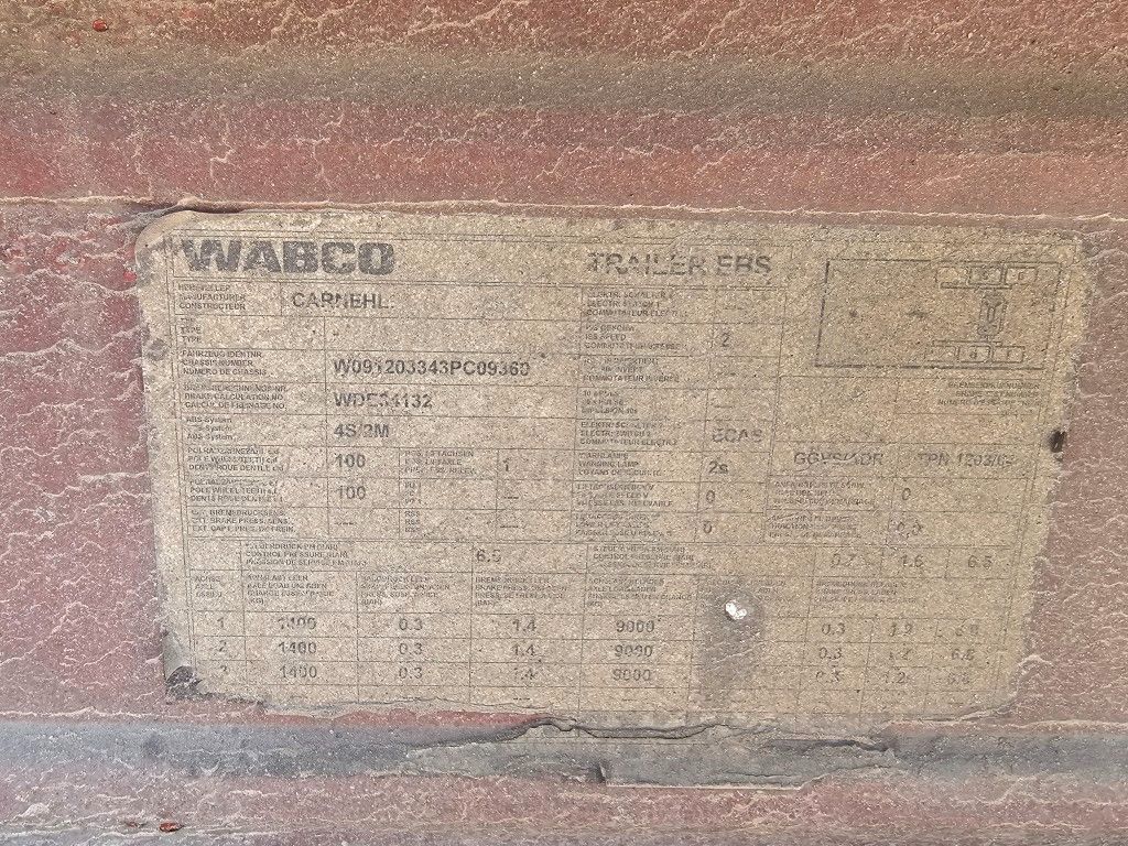 Fahrzeugabbildung Carnehl ca. 44 cbm Getreidekipper, Lift, BPS, kornschieb