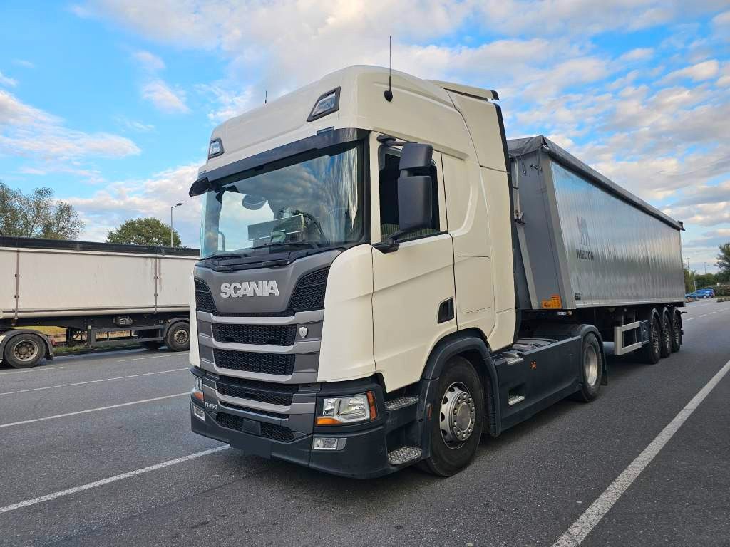 Scania R450,Retarder,Kipphydraulik,ALCOA LM