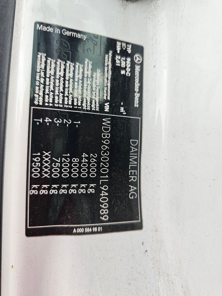 Fahrzeugabbildung Mercedes-Benz 2545 BDF Twistlook, Klima, Euro 6, 2 x AHK