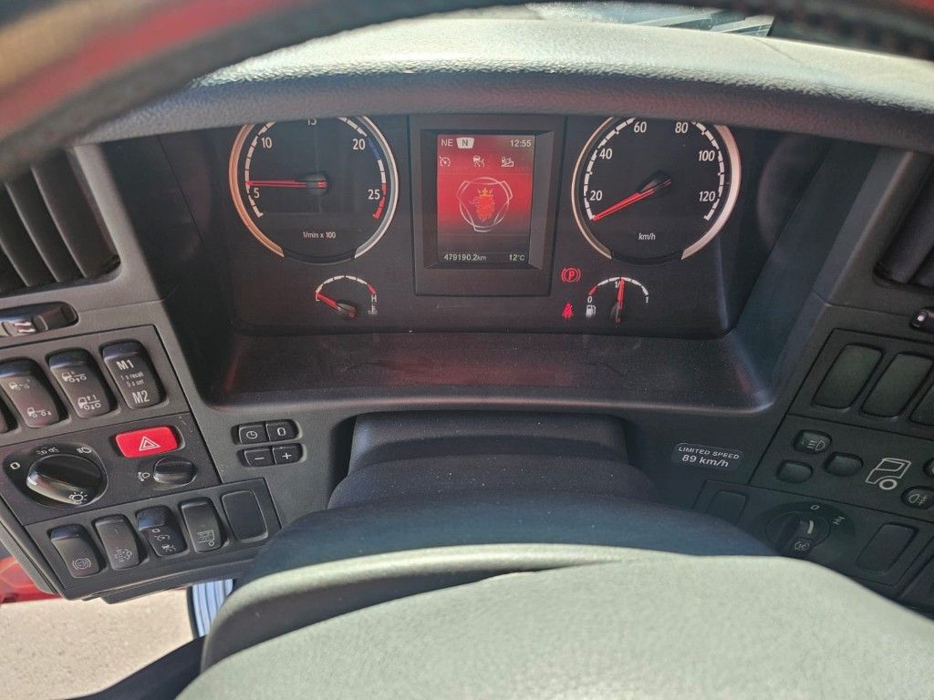 Fahrzeugabbildung Scania G410 Volumen, Edscha, Hubdach+Tandemhänger