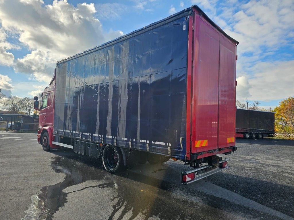 Fahrzeugabbildung Scania G410 Volumen, Edscha, Hubdach+Tandemhänger