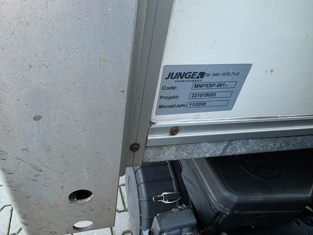 Fahrzeugabbildung DAF LF 170 Gardine, wie neu, nur 82 TKM Original !