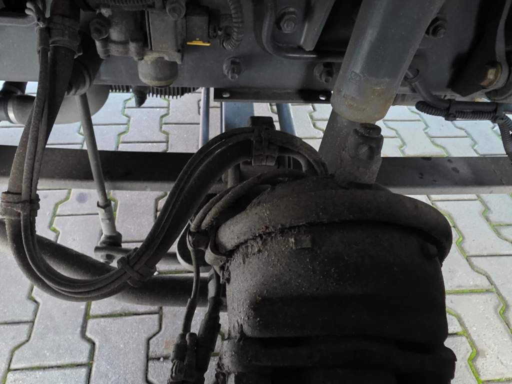 Fahrzeugabbildung DAF LF 170 Gardine, wie neu, nur 82 TKM Original !