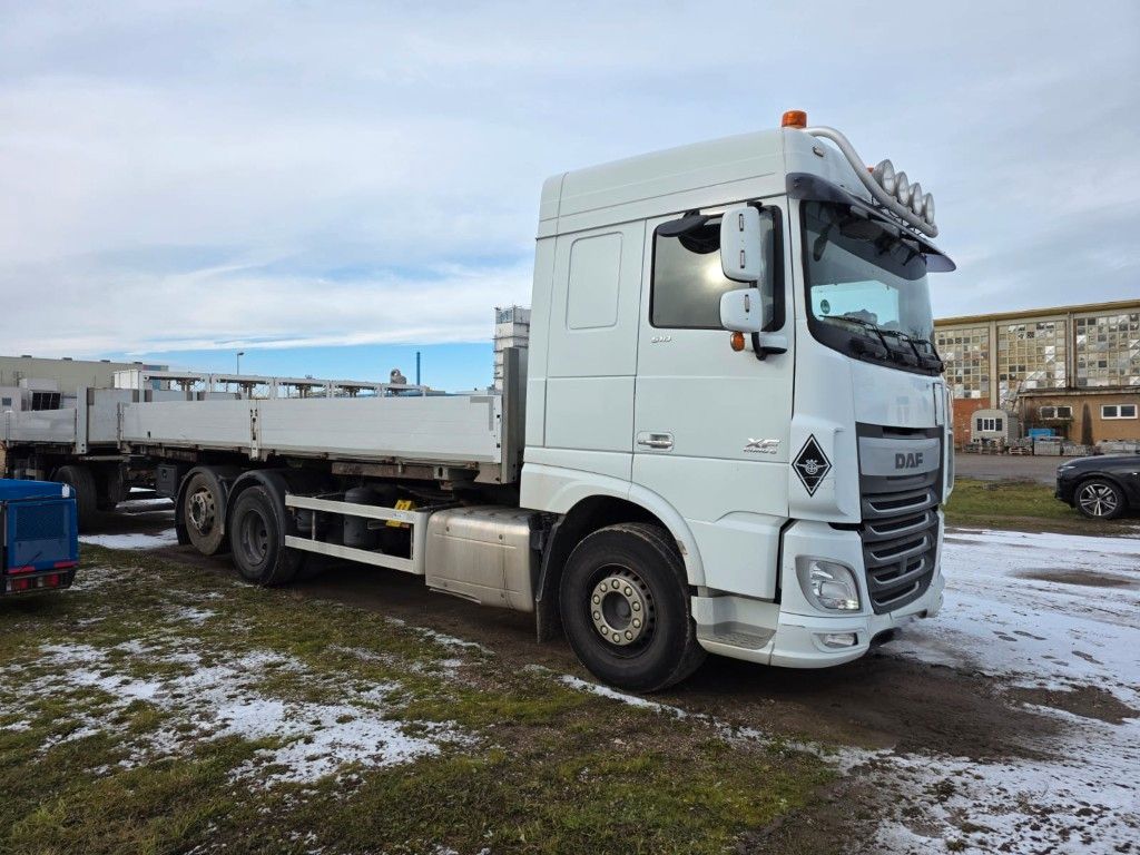 Fahrzeugabbildung DAF XF 510 BDF, ZF mit Brücks und Hänger+Brücke, ADR