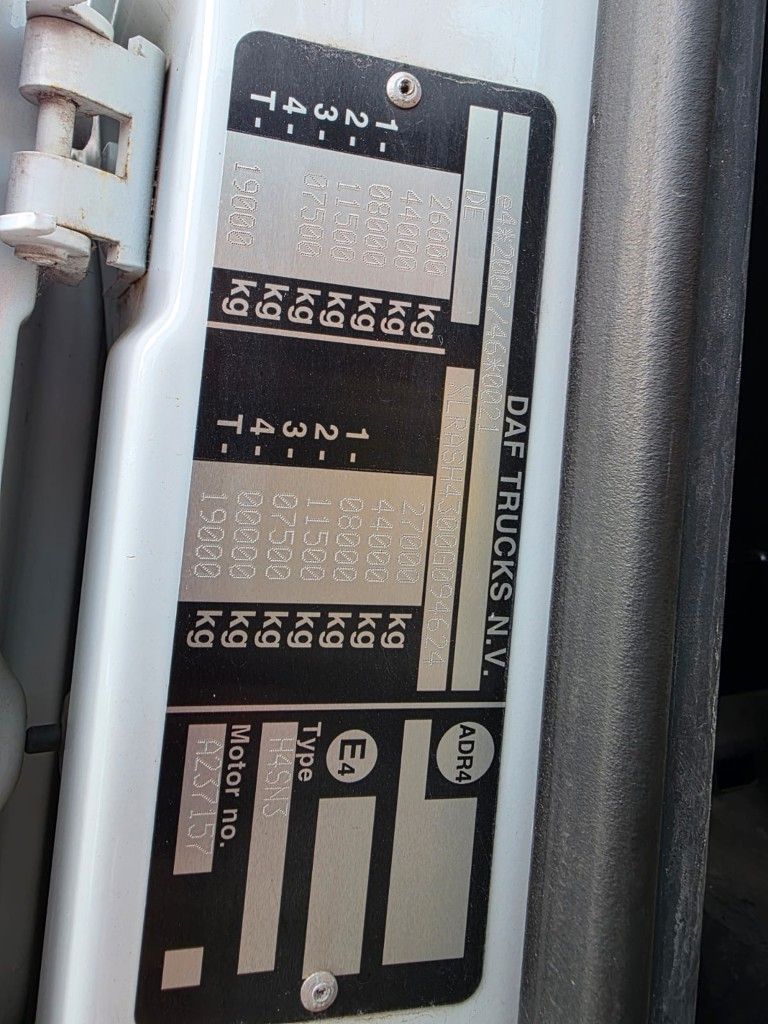 Fahrzeugabbildung DAF XF 510 BDF, ZF mit Brücks und Hänger+Brücke, ADR