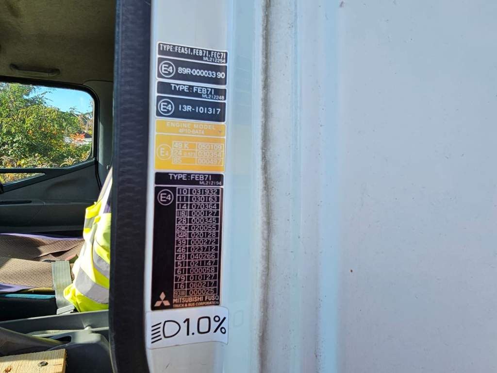 Fahrzeugabbildung FUSO 7C15 Palfinger Absetzer