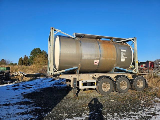 Fahrzeugabbildung Vanhool Tankchassis + Tankcontainer,363.054 Km